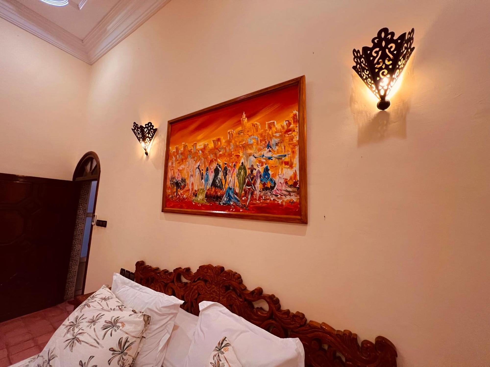 Riad Le Petit Jardin Zagora Exterior foto